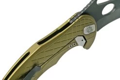 LionSteel L.E.One LE1-A-GB MagnaCut, Black, Green Aluminium, Navaja Karambit -Tienda De Cuchillos LI LE1 A GB 07 lionsteel