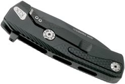 LionSteel ROK Black Black Aluminio ROK A BB Navaja -Tienda De Cuchillos LI ROK A BB 07 lionsteel rok