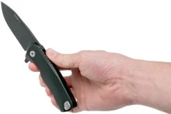 LionSteel ROK Black Black Aluminio ROK A BB Navaja -Tienda De Cuchillos LI ROK A BB 09 lionsteel rok