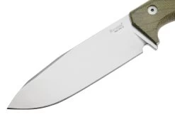 Lionsteel T6 Satin, Green Canvas Micarta T6-CVG Cuchillo Fijo -Tienda De Cuchillos LI T6 CVG 03 lionsteel