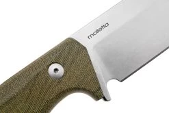 Lionsteel T6 Satin, Green Canvas Micarta T6-CVG Cuchillo Fijo -Tienda De Cuchillos LI T6 CVG 05 lionsteel