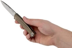 LionSteel Thrill Bronze Titanium Integral Navaja Slipjoint -Tienda De Cuchillos LI TL BR 09 lionsteel