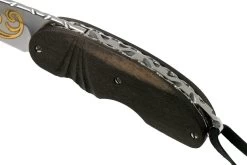 Maserin 387/KT Special Edition Cuchillo De Caballero, Attilio Morotti Design -Tienda De Cuchillos ME 387 KT 07 maserin