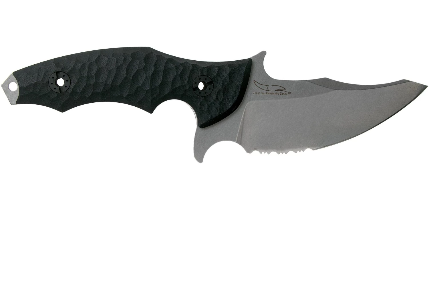 Maserin Badger 940-G10N Black G10 Cuchillo Fijo, Alessandro Zanin Design 2 Maserin Badger 940-G10N Black G10 Cuchillo Fijo, Alessandro Zanin Design - Imagen 2
