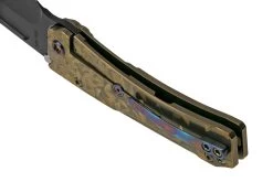 Medford Slim Midi, S45VN PVD DP, Bronze Hammered Fade Handles, Navaja -Tienda De Cuchillos MF 22 SM 05 04 medford