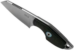 MKM Mikro 2 Wharncliffe, Stonewashed Carbon Fibre Cuchillo De Cuello, Jesper Voxnaes Design -Tienda De Cuchillos MMK MR02 CF 04 mkm knives