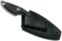 MKM Mikro 2 Wharncliffe, Stonewashed Carbon Fibre Cuchillo De Cuello, Jesper Voxnaes Design -Tienda De Cuchillos MMK MR02 CF 05 mkm knives