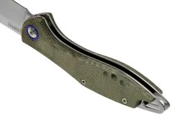 MKM Fara MY01-GC Green Micarta Navaja, Lucas Burnley Design -Tienda De Cuchillos MMK MY01 GC 05 mkm knives