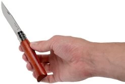 Opinel Navaja No. 8 Luxury Range, Acero Inoxidable, Padouk -Tienda De Cuchillos OP226086 08 opinel v201909