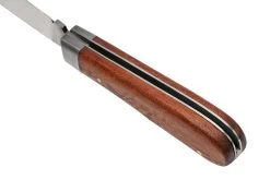 Otter Anchor Knife 174 Small Carbon, Sapeli, Brass Anchor, Navaja -Tienda De Cuchillos OR174 05 otter