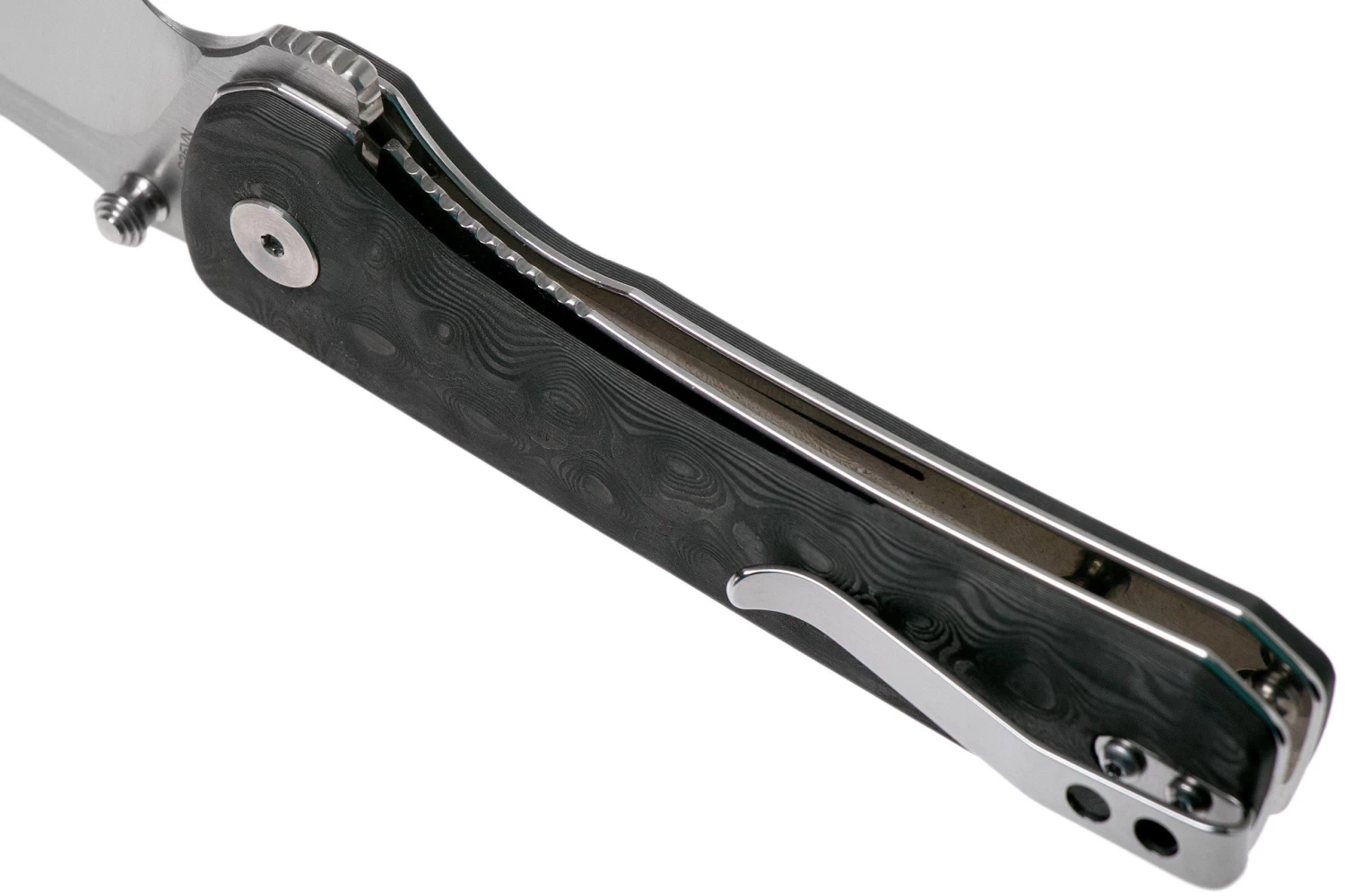 QSP Knife Hawk QS131-C Marbled Fibra De Carbono, Navaja 5 QSP Knife Hawk QS131-C Marbled Fibra De Carbono, Navaja - Imagen 5