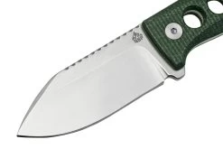 QSP Knife Canary QS141-C1 Stonewashed, Black Green G10, Cuchillo De Cuello -Tienda De Cuchillos QS141 C1 03 qsp