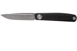 Real Steel G-Slip Ebony 7841E Navaja Slipjoint, Diseño Ostap Hel