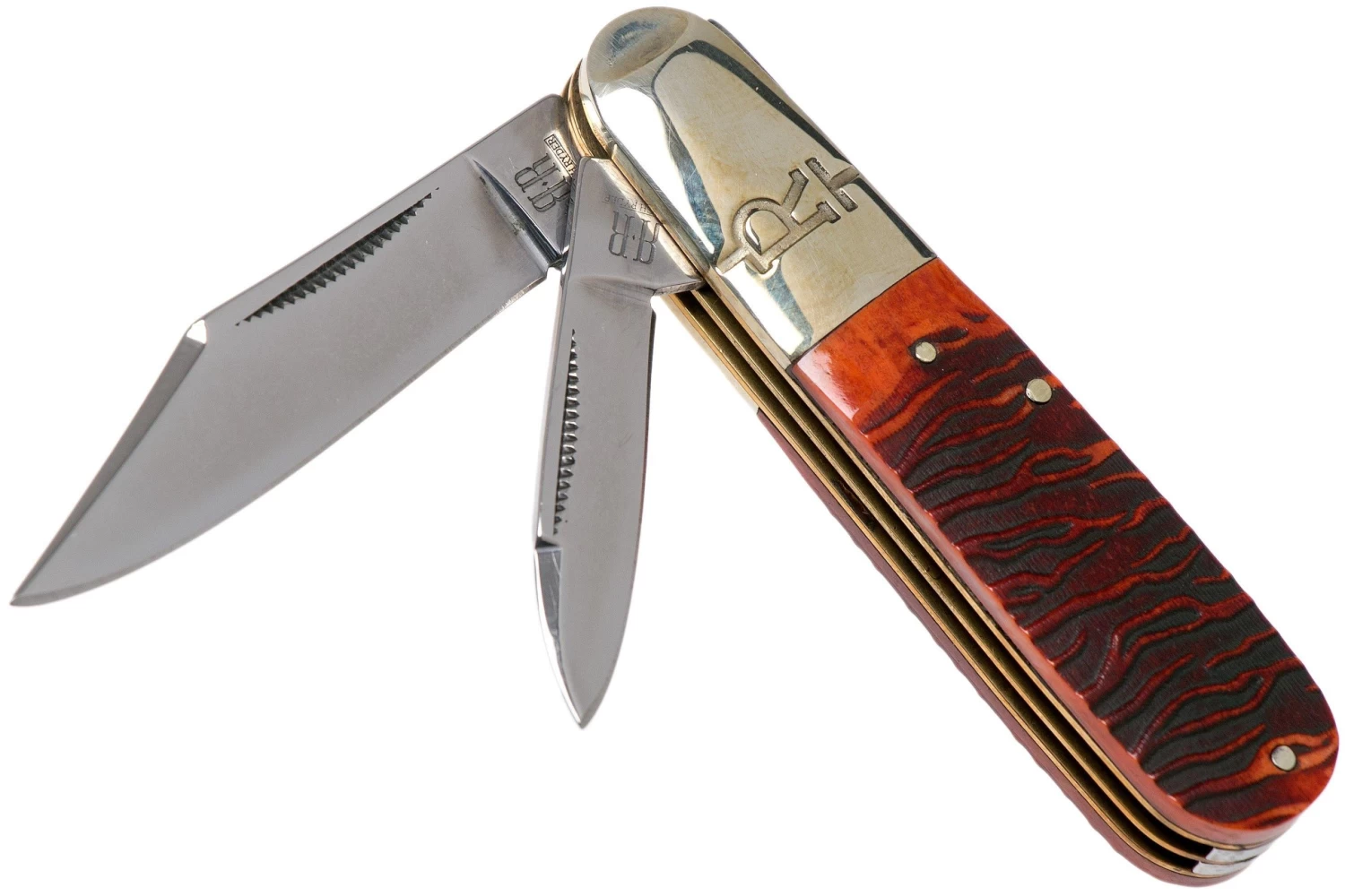 Rough Ryder Tiger Stripe Barlow RR2219 Navaja 1 Rough Ryder Tiger Stripe Barlow RR2219 Navaja