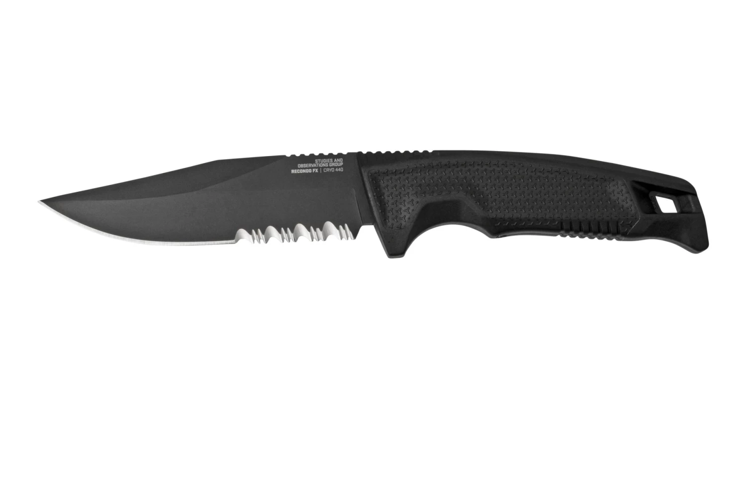 SOG Recondo FX, Black, Partially Serrated 17-22-02-57 Cuchillo Fijo 1 SOG Recondo FX, Black, Partially Serrated 17-22-02-57 Cuchillo Fijo
