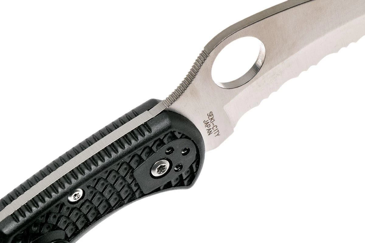 Spyderco Tasman Salt 2 C106SBK2 Navaja, Negro 6 Spyderco Tasman Salt 2 C106SBK2 Navaja, Negro - Imagen 6