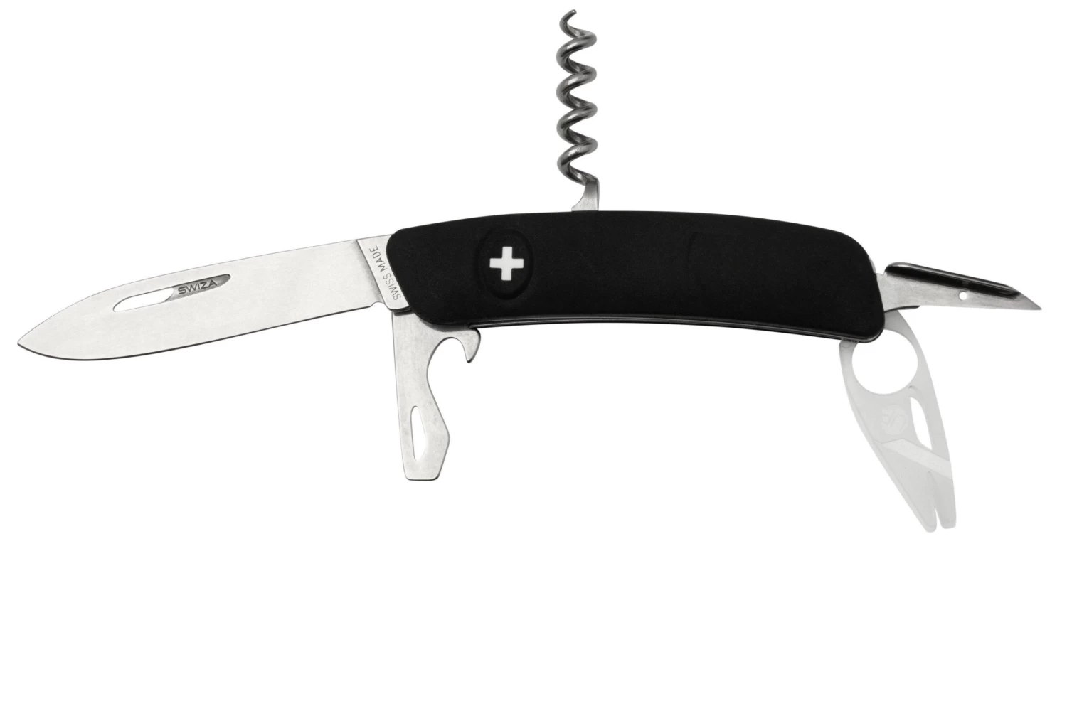 Swiza TT03 Tick Tool, Navaja Suiza Con Herramienta Para Garrapatas, Negro 1 Swiza TT03 Tick Tool, Navaja Suiza Con Herramienta Para Garrapatas, Negro