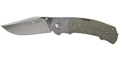 Viper Turn V5986CG Green Canvas Micarta Navaja, Fabrizio Silvestrelli Design