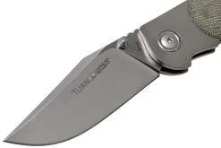 Viper Turn V5986CG Green Canvas Micarta Navaja, Fabrizio Silvestrelli Design -Tienda De Cuchillos VPV5986CG 03 viper