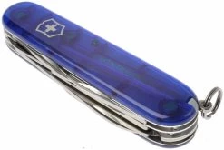 Victorinox Climber Azul Transparente 1.3703.T2 Navaja Suiza 10 Victorinox Climber Azul Transparente 1.3703.T2 Navaja Suiza -Tienda De Cuchillos VT1 3703T2 05 victorinox climber transparant blauw vt1 3703t2 d5