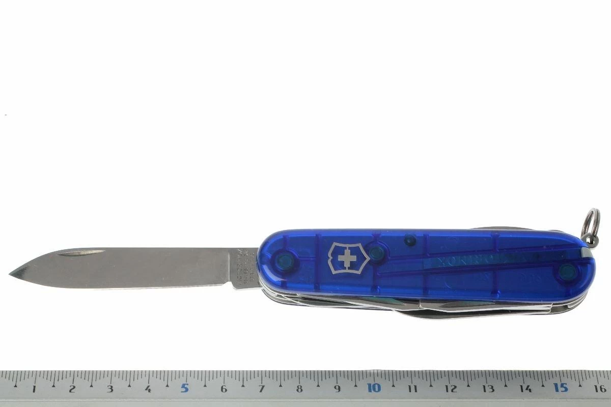 Victorinox Climber Azul Transparente 1.3703.T2 Navaja Suiza 6 Victorinox Climber Azul Transparente 1.3703.T2 Navaja Suiza - Imagen 6