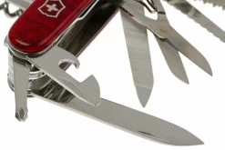 Victorinox SwissChamp Rojo Transparente 1.6795.T Navaja Suiza 10 Victorinox SwissChamp Rojo Transparente 1.6795.T Navaja Suiza -Tienda De Cuchillos VT1 6795 T 03 victorinox swisschamp 33 rood transparant vt1 6795 t d3