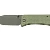 WE Knife Banter 2004J Dark Green Micarta, Black Navaja, Ben Petersen Design