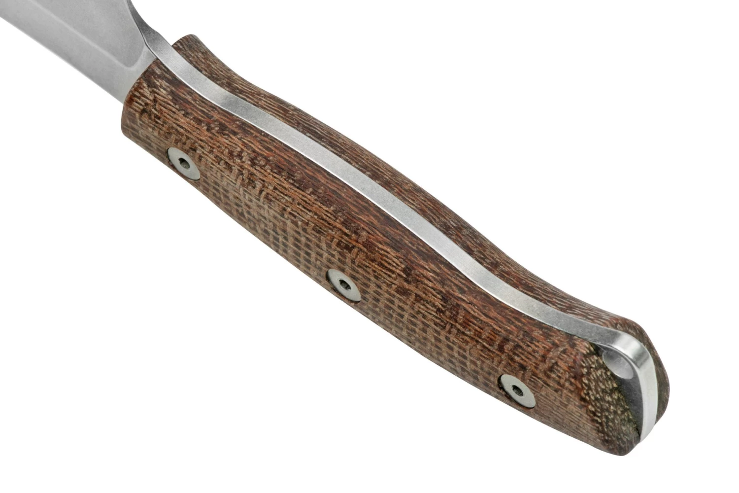 White River Camp Cleaver WRCC55-BNA Natural Burlap Micarta, Cuchillo De Camping 4 White River Camp Cleaver WRCC55-BNA Natural Burlap Micarta, Cuchillo De Camping - Imagen 4