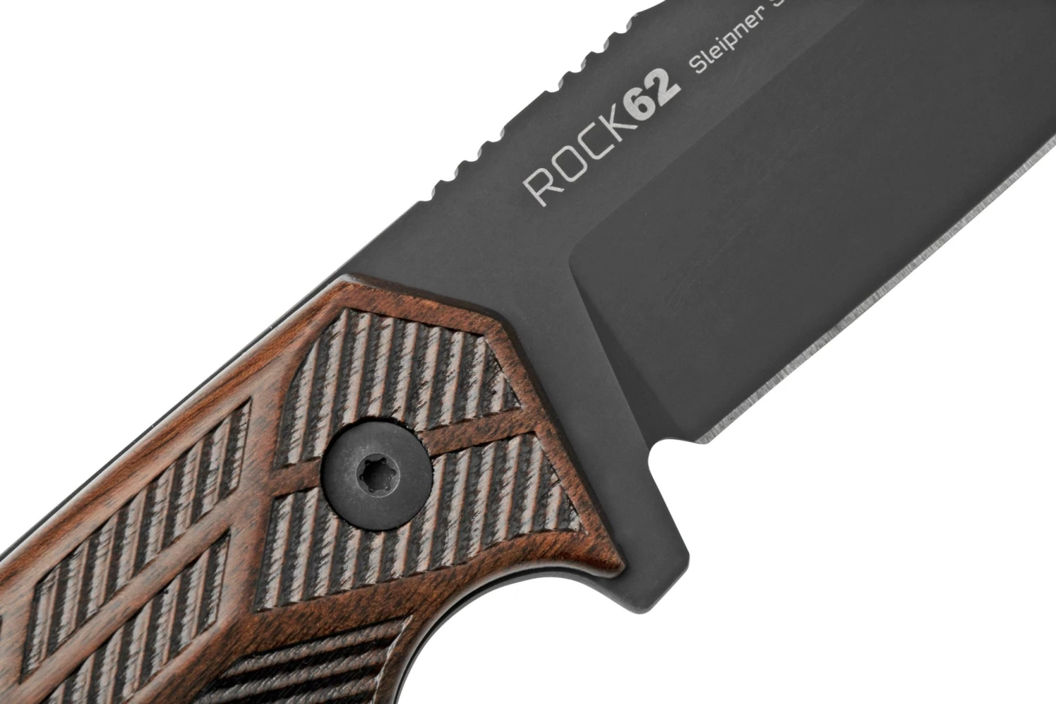 WOOX Rock 62 BUKNF00102 Walnut Engraved, Cuchillo Fijo 5 WOOX Rock 62 BUKNF00102 Walnut Engraved, Cuchillo Fijo - Imagen 5
